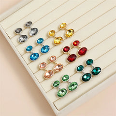 Fashion Stylish Trendy Glitter Minimalistic Drop Earrings for Girls Sweet Glitter Jewellry for Women Ladies Accessories Chic