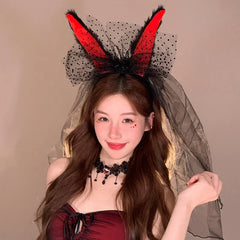 Women Hot Sale Halloween Festival Celebration Glowing Version Hairbands Fashion Elegant Bulk Order in Stock Headbands Accessory