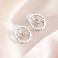 Fashion Simple Mimimalistic Glitter Drop Earrings for Girls Elegant Glamorous Refined Jewelry for Women Ladies Accessories