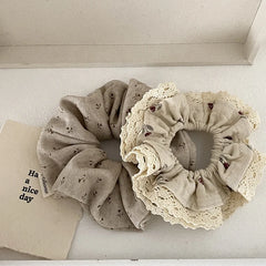 Fashion Elegant Sweet Scrunchies for Girls Sweet Cute Gentle Hair Ties for Women Ladies Hair Accessories Female in Stock