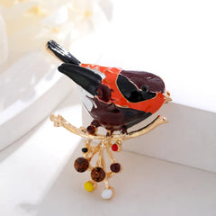 Fashion Birds Animals Sweet Trendy Brooches for Girls Stylish Cute Pins Jewelry for Women Ladies Accessories Chinese Supplier