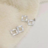 Fashion Art Deco Simple Minimalistic Drop Earrings for Girls Sweet Elegant Graceful Jewelry for Women Ladies Accessories Chic