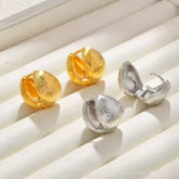 Trendy Stylish Fashion Elegant Hoop Earrings for Girls Rhinestone Jewelry for Women Lady Accessories Chinese Supplier Wholesale