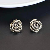 Women Hot Sale Flower Shape Small Mini Punk Fashion Chic Trendy High Quality Bulk Jewelry Accessories for Female Street Causal