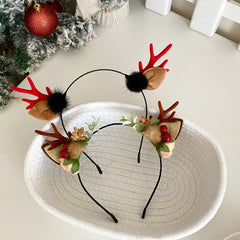 Christmas Children Hair Clip Headband Cute Little Deer Hairpin for Baby Girls Fashion Wholesales 2025 Christmas Hair Accessories