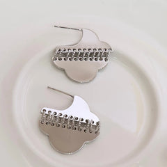 Fashion Simple Atr Deco Minimalistic Drop Earrings for Girls Sweet Elegant Glamorous Jewelry for Women Ladies Accessories