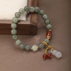 Female Green Red White Beads Bracelet Fashion Vintage Elegant Charms Factory Price Mixed Order Accepted in Stock Daily Jewelry