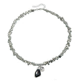 Fashion Simple Glitter Dainty Necklaces for Girls Trendy Elegant Glamorous Jewellry for Women Ladies Accessories Wholesale