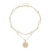 Fashion Simple Link Glitter Necklaces for Girls Minimalistic Sweet Earrings Jewellry for Women Ladies Accessories Wholesale