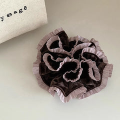 Female 2025 Hot Sale Autumn Winter Thick Thin Hair Scrunchies Fashion Elegant in Stock Ponytail Holder Hair Ties Accessories