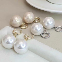 Ladies Hot Sale Imitation Pearl Small Drop Earring Fashion Elegant Charms Luxurious Wholesale Jewelry Accessories for Holiday
