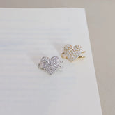 Fashion Sweet Elegant Heart Shaped Simple Clip on Earrings for Girls Trendy Stylish Art Deco Jewelry for Women Lady Accessories