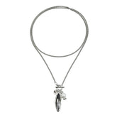 Fashion Imitation Pearl Simple Sweater Chain Necklaces for Girls Sweet Elegant Jewellry for Women Ladies Accessories Wholesale