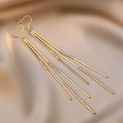 Fashion Glitter Trendy Butterfly Drop Earrings for Girls Sweet Luxury Elegant Jewelry for Women Ladies Accessories Wholesale