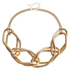European and American Style Dainty Bold Necklaces for Girls Art Deco Glamorous Refined Jewelry for Women Ladies Accessories