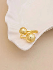 Sweet Imitation Pearl Crown Simple Dainty Alphabet Rings for Girls Trendy Eternity Jewelry for Women Ladies Accessories Chic