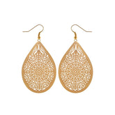 Fashion Vintage Retro Dainty Glamorous Drop Earrings for Girls Luxury Trendy Jewelry for Women Ladies Female Accessories Chic
