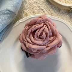 Women Hot Sale High Quality Lightweight Flowers Hair Claws Fashion Elegant Customized Grips Accessories for Holiday Causal Daily