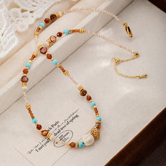 Fashion Cubic Zirconia Turquoise Freshwater Pearl Jewelry Sets for Girls Necklaces Bracelets for Women Ladies Wholesale Bulk