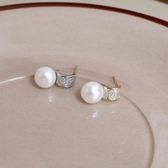 Fashion Elegant Bold Luxury Imitation Pearl Drop Earrings for Girls Sweet SImple Trendy Jewelry for Women Ladies Accessories