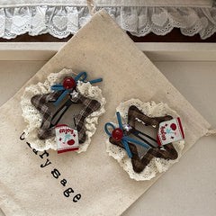 Sweet Cute Star Elegant Hair Clips for Baby Girls Fashion Autumn Snap Clips for Kids Children Hair Accessories Chinese Supplier