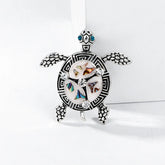 Fashion Animals Sweet Trendy Tortoise Brooches for Girls Stylish Glamorous Pins Jewelry for Women Ladies Accessories New Design