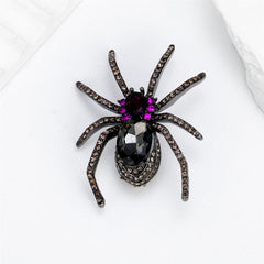 Fashionable Spider Trendy Charms Animals Brooches for Girls Stylish Glamorous Pins Jewelry for Women Ladies Accessories Chic
