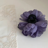 Female 2025 Hot Sale Flowers Black Hair Claws Fashion Chic Graceful Customized in Stock Bulk Order Holiday Hairpins Accessories