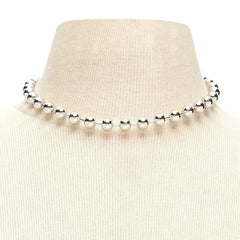 Fashion Simple Beads Minimalistic Trendy Necklaces for Girls Stylish Elegant Jewelry for Women Ladies Accessories Wholesale