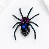Fashionable Spider Trendy Charms Animals Brooches for Girls Stylish Glamorous Pins Jewelry for Women Ladies Accessories Chic