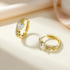 Fashion Trendy Simple Classic Hoop Earrings for Girls Elegant Glamorous Charms Art Deco Jewelry for Women Ladies Accessories