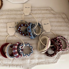 Durable Fashion High Elastic Scrunchies for Baby Girls Cute Sweet Hair Ties for Kids Children Hair Accessories in Stock Chic