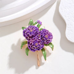 Fashion Flowers Sweet Elegant Brooches for Girls Elegant Floral Charms Pins Jewelry for Women Ladies Accessories Wholesale