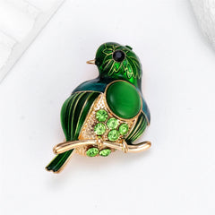 Fashion Birds Sweet Animals Brooches for Girls Trendy Stylish Glamorous Dainty Pins Jewelry for Women Ladies Accessories Chic