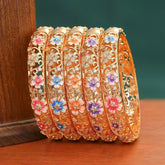 Fashion Glamorous Dainty Bangles for Girls Bold Artificial Deco Jewellry for Women Ladies Accessories Wholesale Chinese Supplier