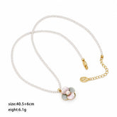 Fashion Cultured Pearl Elegant Necklaces for Girls Sweet Flower Jewelry for Women Ladies Jewelry for Women Ladies Wholesale