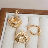 Fashion Trendy Simple Minimalistic Elegant Hoop Earrings for Girls Glamorous Dainty Jewelry for Women Ladies Accessories Chic