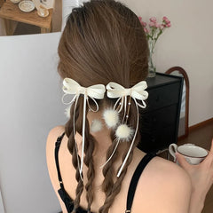 Fashion Trendy Sweet Bowknot Hair Clips for Girls Cute Graceful Alligators for Women Ladies Hair Accessories Chinese Supplier