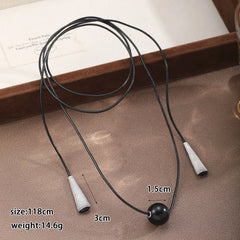 Fashion Marquise Tiger Eye Stone Alloy Necklaces for Women Men Simple Jewelry Wholesale China Manufacturer Low MOQ Trendy