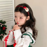 2025 Christmas Fashion Trendy Santa Claws Hair Band for Baby Girls Cute Sweet Head Band for Kids Children Hair Accessories Chic