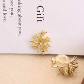 Women Latest Creative Design Irregular Shape Small Clip-on Earring Trendy Elegant Chic Charms Bulk Jewelry Accessories for Daily