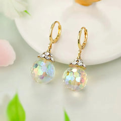 Women Imitation Pearl Bow Butterfly Decorative Drop Earring Fashion Graceful New Design Bulk Jewelry Accessory for Female Causal