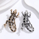 Fashion Lizard Elegant Cool Spicy Brooches for Girls Trendy Stylish Glamorous Animals Pins Jewelry for Women Ladies Accessories