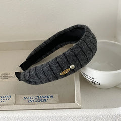 Fashion Simple Elegant French Style Hair Band for Girls Stripe Classic Head Band for Women Ladies Hair Accessories in Stock