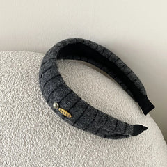 Fashion Simple Elegant French Style Hair Band for Girls Stripe Classic Head Band for Women Ladies Hair Accessories in Stock