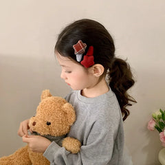 Fashion Star Elegant French Style Hair Clips for Baby Girls Sweet Cute Snap Clips for Kids Children Hair Accessories in Stock
