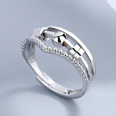 Women's Trendy Rotating Rings Light Luxury Stress-relief Exquisite Jewelry Unisex Accessories Wholesale Europe America