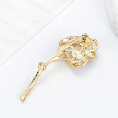 Fashion Flower Sweet Elegant Brooches for Girls Stylish Glamorous Dainty Pins Jewelry for Women Ladies Accessories Wholesale
