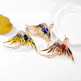 Fashion Birds Sweet Elegant New Design Brooches for Girls Glamorous Pins Jewelry for Women Ladies Accessories Wholesale Chic