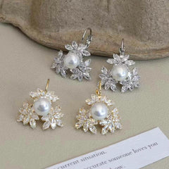 Ladies Hot Sale Imitation Pearl Small Drop Earring Fashion Elegant Charms Luxurious Wholesale Jewelry Accessories for Holiday